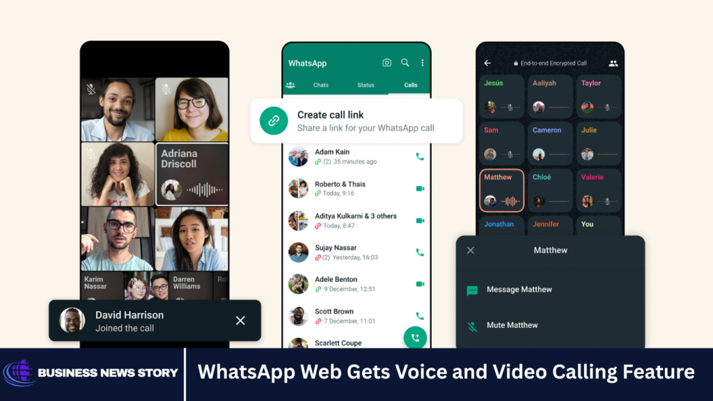 WhatsApp Web Gets Voice and Video Calling Feature