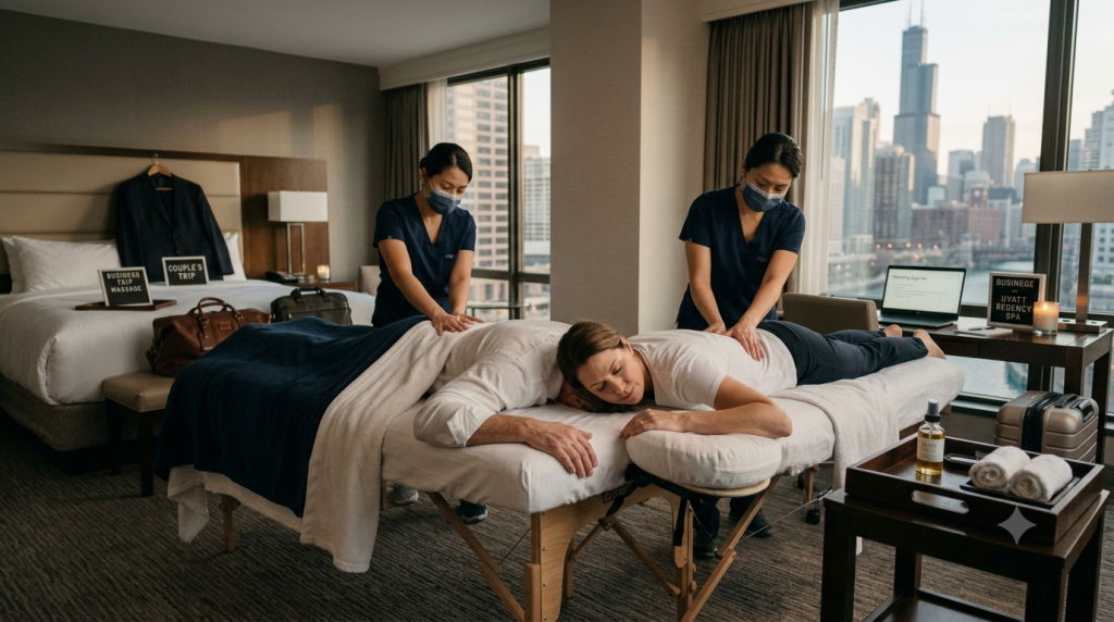 When selecting a business trip massage provider, customers should consider several important factors.