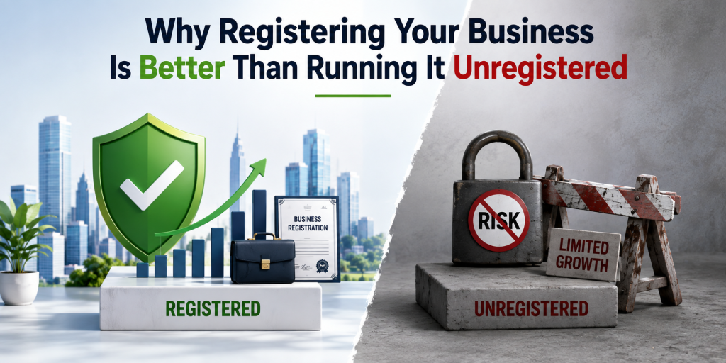 Why Registering Your Business Is Better Than Running It Unregistered?